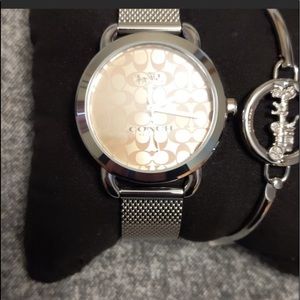 Coach Watch and Bangle set